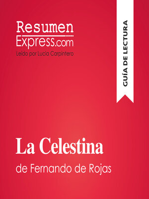 cover image of La Celestina de Fernando de Rojas (Guía de lectura)